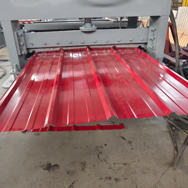 Roof Tile Roll Forming Machine Thickened Forming Shaft Overload Protection Aluminum Magnesium Roof Tile Roll Form Unit