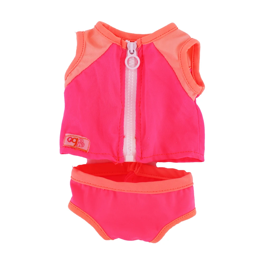 Ensemble de vêtements de poupée série plage, accessoires pour bébé, tenue décontractée, adaptée au bébé Reborn de 43 cm, poupée américaine de 18 pouces pour fille, génération