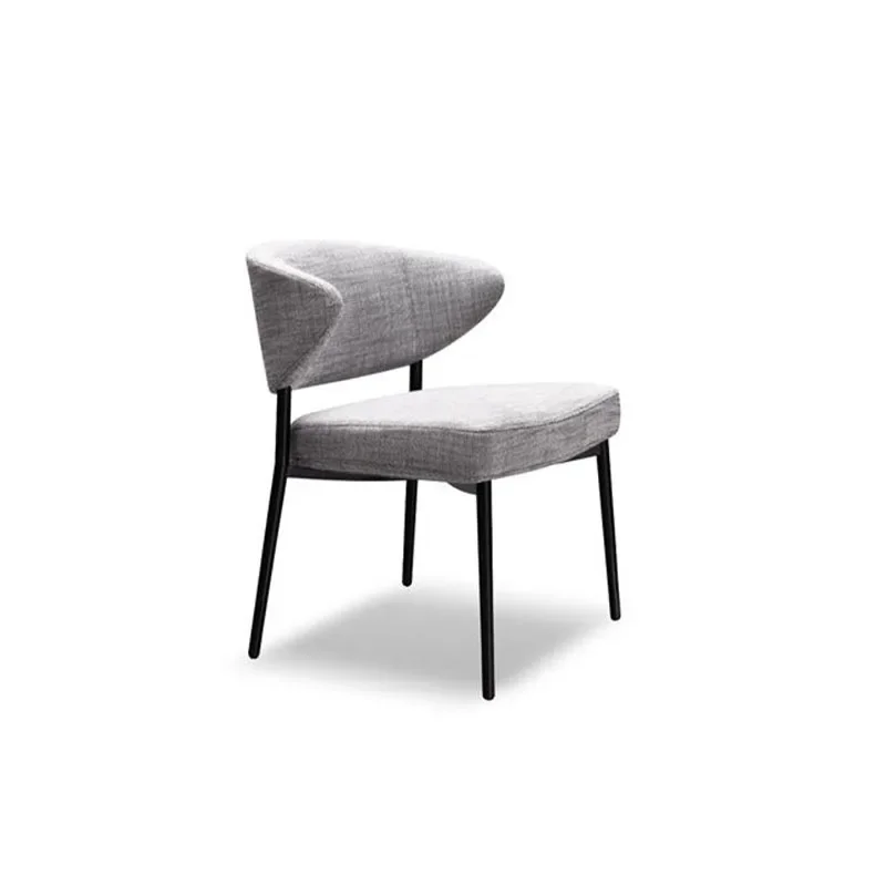 Italian light luxury dining chairs Hotel restaurant designer chairs negotiate leisure home use