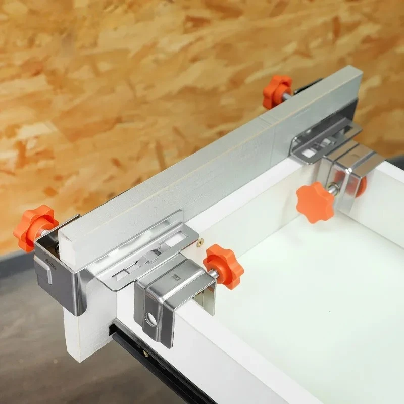 Stainless Steel Drawer Panel Mount Fixing Clip Side Mount High Drawer Installation Clamp Thickened Drawer Installation Tool