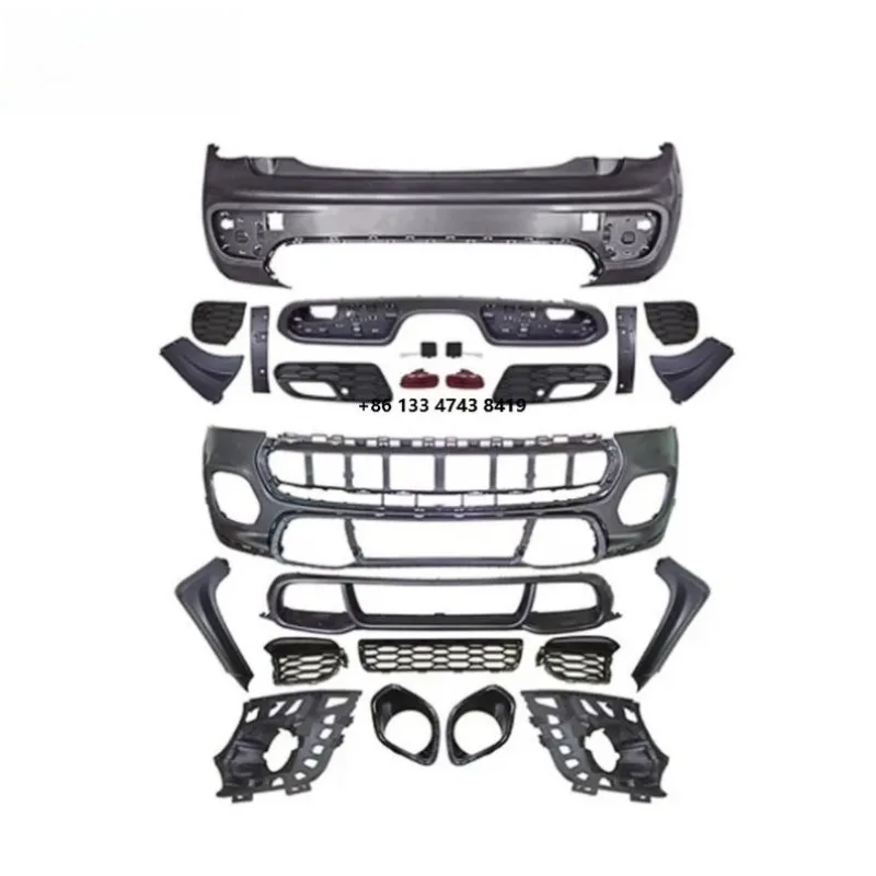 

Body kit for MINI F55 F56 with side skirts, convertible style 2014 - includes front bumper assembly and grille