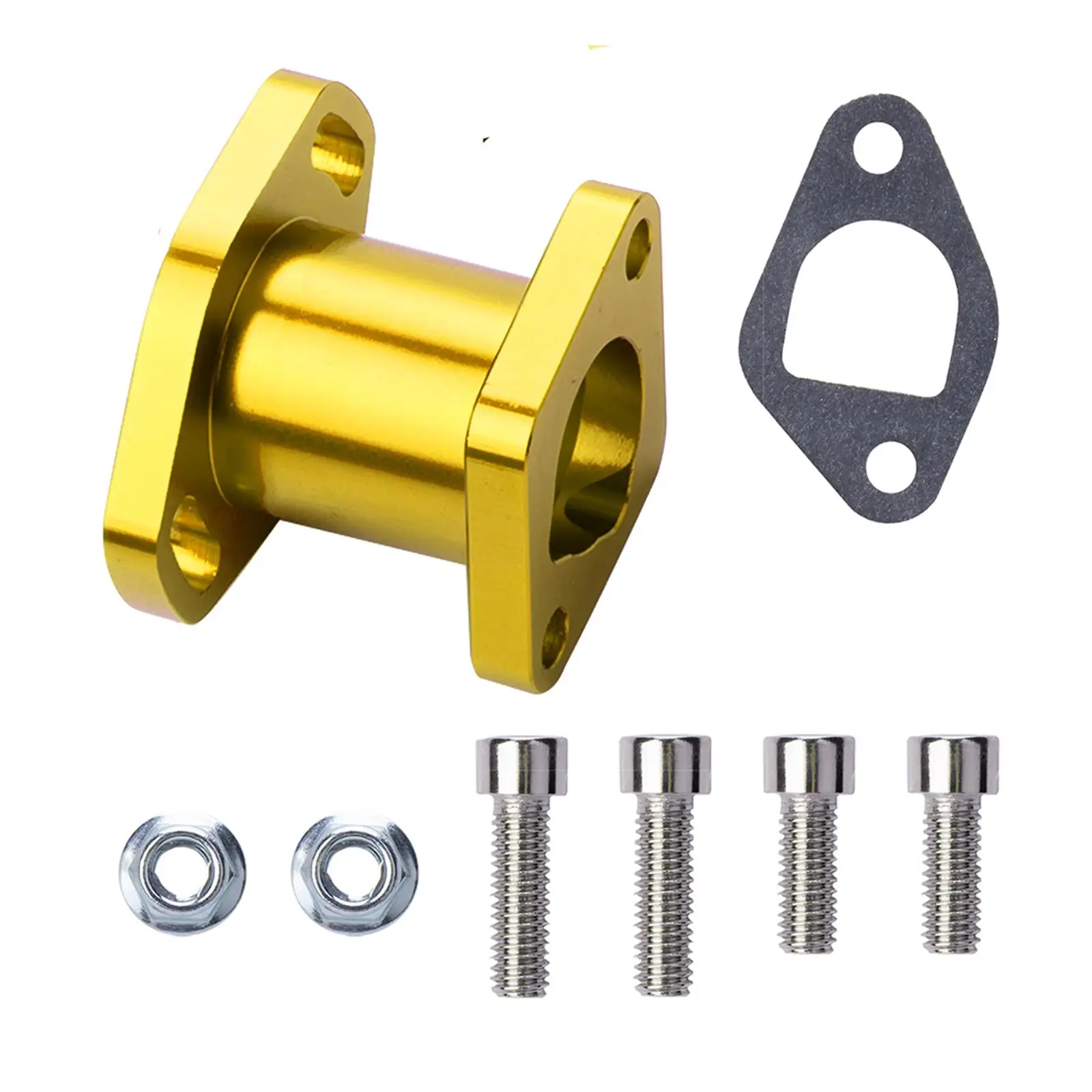 Carburetor Intake Adaptor Intake Manifold Carburetor Boot for Honda Gx160 Gx200 Colemanct200U Motorbikes Supplies Premium