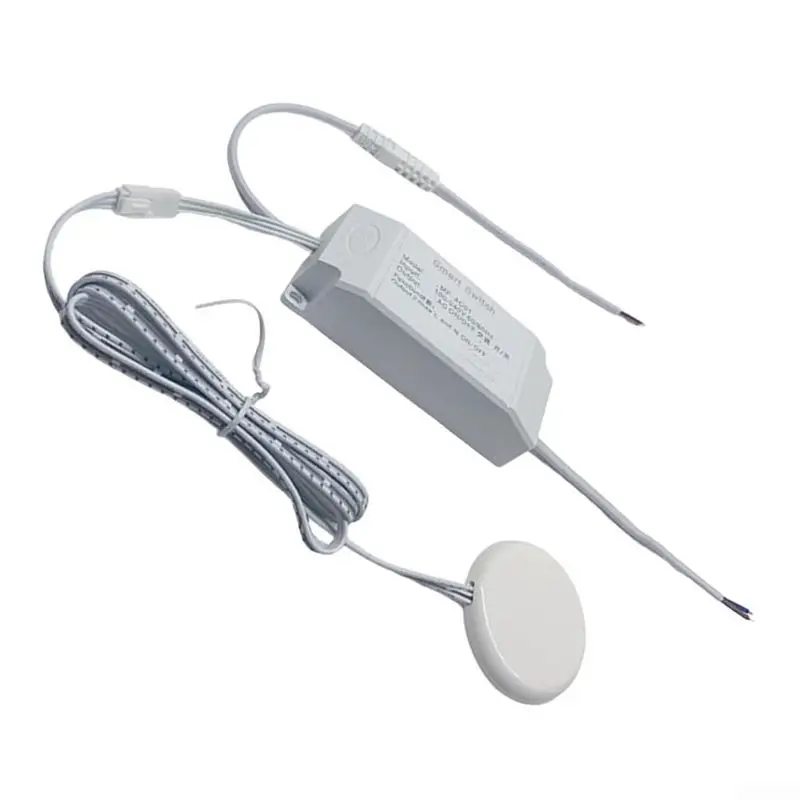 A98E-Under Cabinet Parall Touch Sensor Switch 110-220V Penetrable Wood Design 110V 220V Dimmable Circuit A