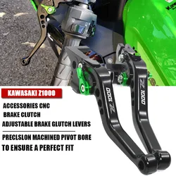 For KAWASAKI Z1000 Z 1000 2003-2006 Motorcycle Accessories Short CNC Adjustable Brake Clutch Levers handlebar handle end