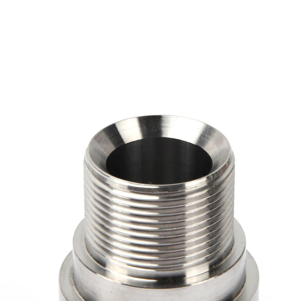 品質認証取得済み SUS304 ステンレス鋼製 フェルール継手 オスネジ 49*25*71 充填ポート継手