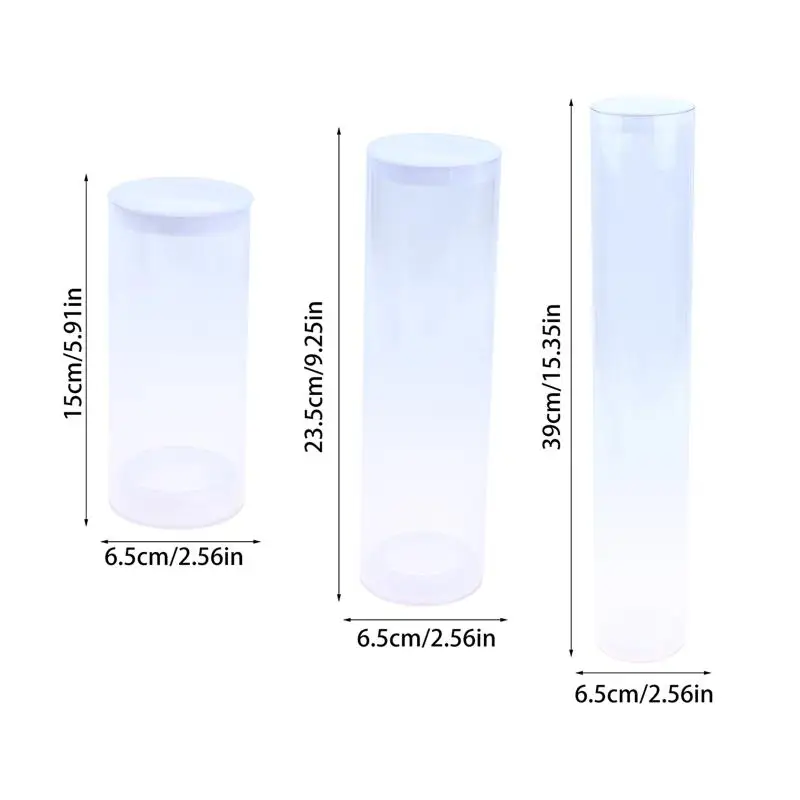 Badminton Shuttlecock Holder Acrylic Transparent Storage Tube Compact Design for Easy Transportation and Storage