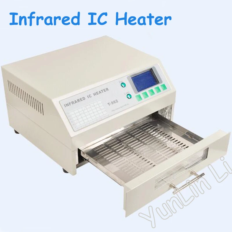 

Инфракрасный нагреватель IC SMD BGA, оборудование для печи оплавления, 180 м, станция предварительного нагрева T-962