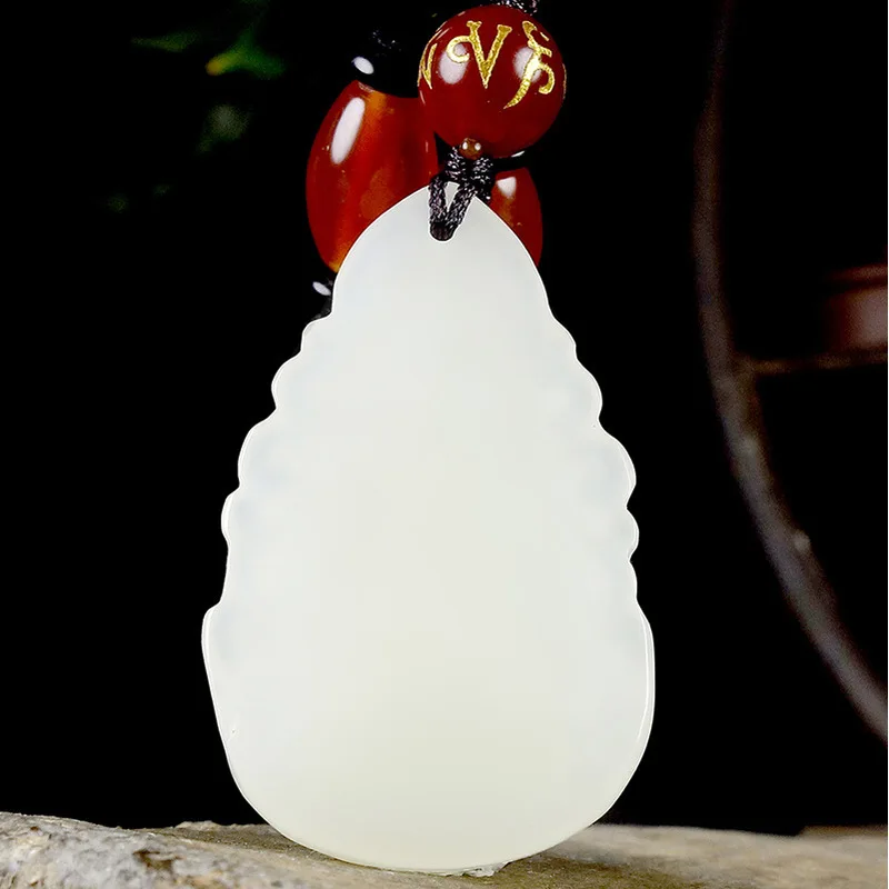 Hotan Jade Void Hidden Bodhisattva Buddha Pendant Zodiac Signs Ox And Tiger Guardian Deity