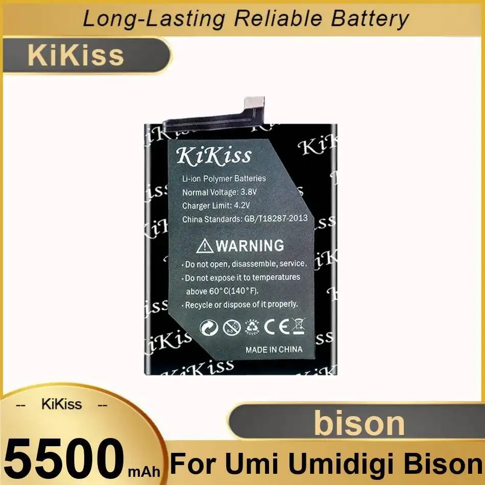 

Долговечный аккумулятор для мобильного телефона Umidigi Umi Bison 5500 мАч