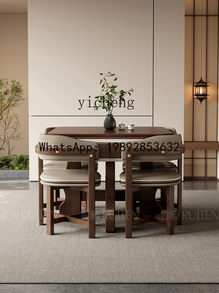 AA  mahjong table automatic mahjong machine dining table dual-purpose multi-functional tea and hemp integrated table