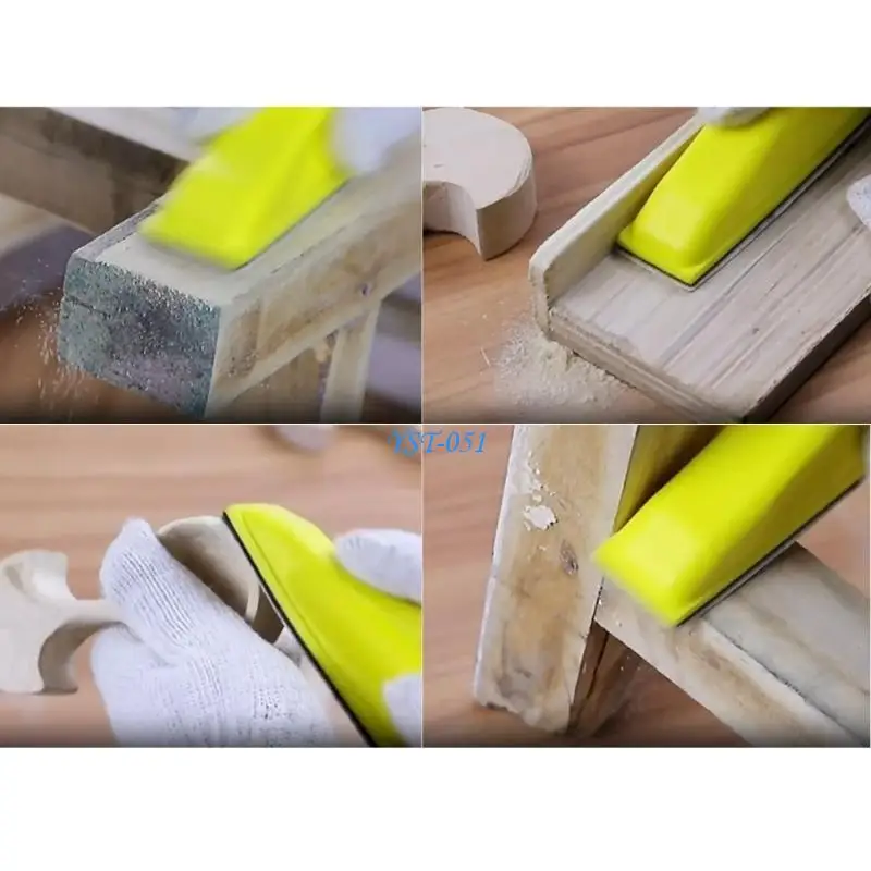 E15A Small Sander Craft Sandpaper Finger Sander for Polishing Accessory Pack of 71