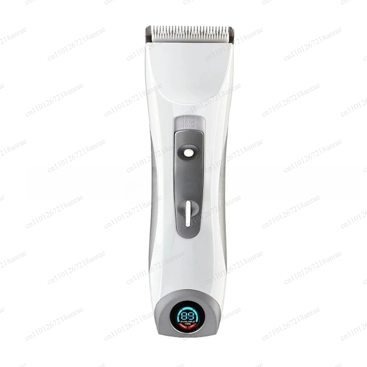 Cordless Pet Hair Trimmer LCD Electric Dog Fader for Thick Coat
