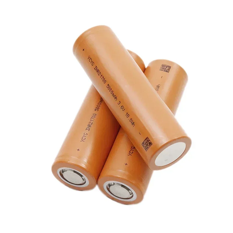 3,7 V 21700 wiederaufladbarer Akku 5000 mAh Lithium-Ionen-Akku 3C-Entladung High-Definition geeignet für LED-Taschenlampen