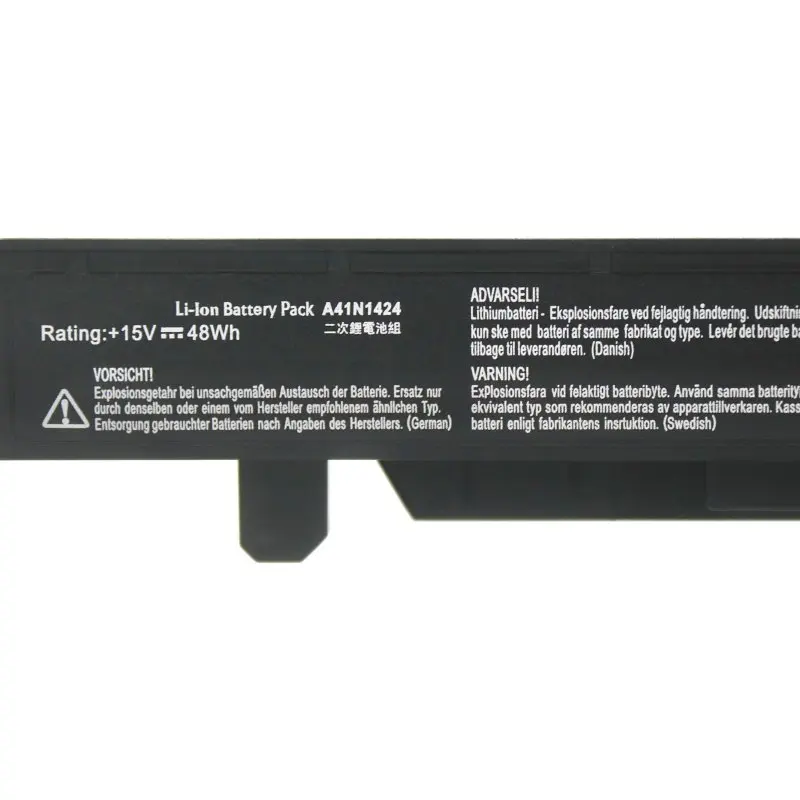 14.4V 48WH A41N1424 Battery for GL552 GL552J GL552JX ZX50 ZX50J ZX50JX JX4200 JX4720