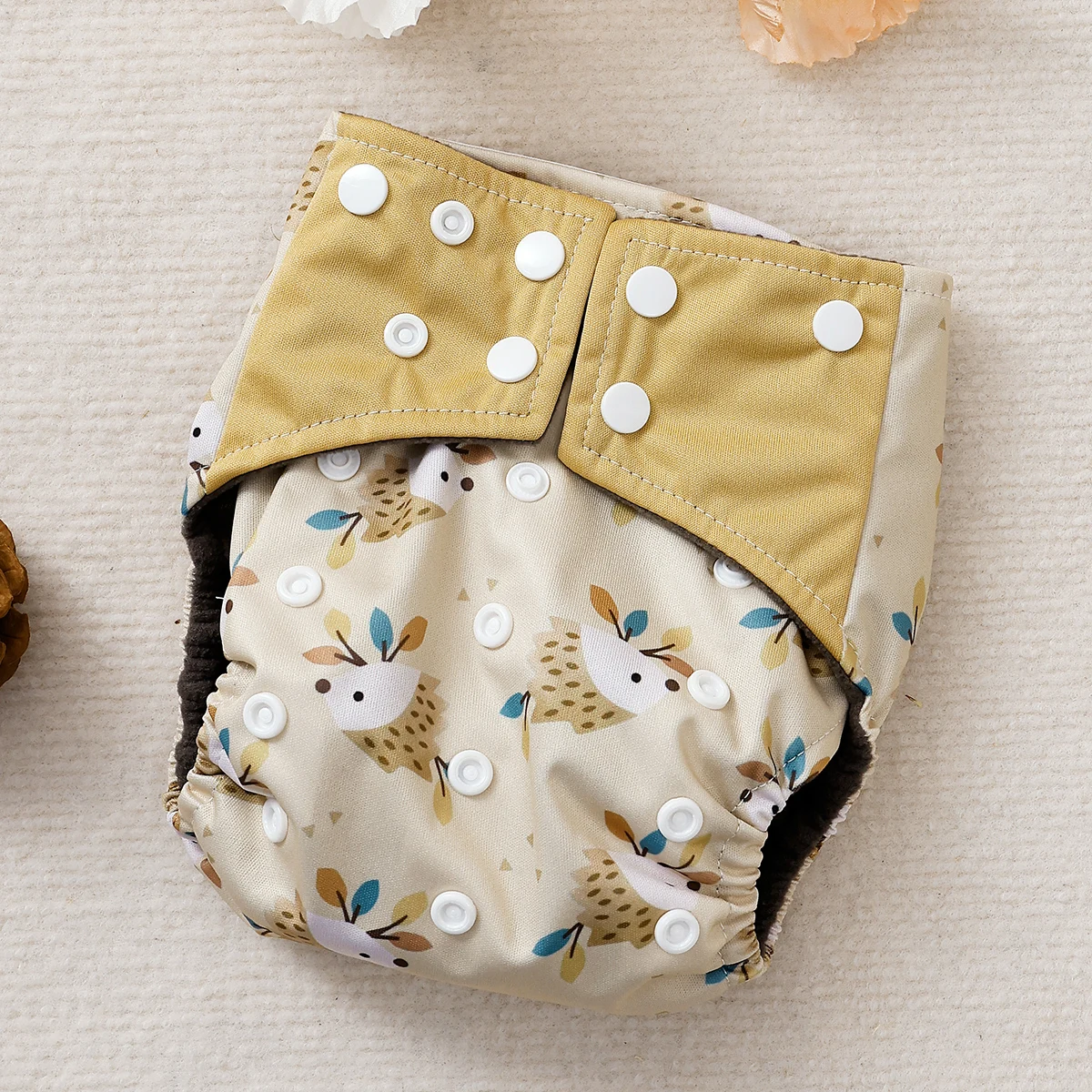 

Kangobaby #My Soft Life# Eco-friendly Bamboo Charcoal Baby Cloth Diaper Reusable Washable Newborn Nappies