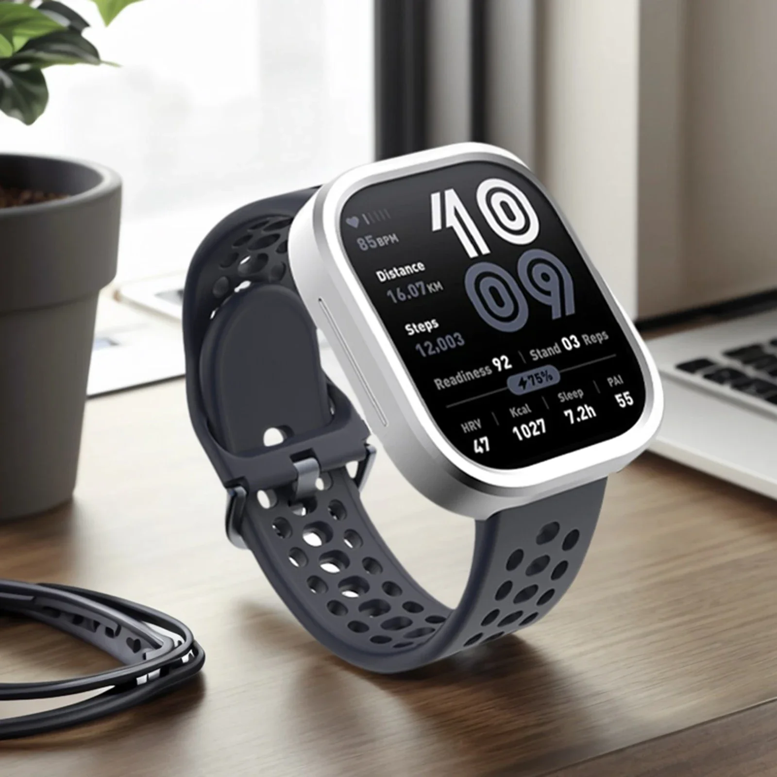 For Amazfit Bip 6 Metal Protective Case Shockproof Smartwatch Thin Cover Anti-Scratch Replacement Hard Case Watch Accessories