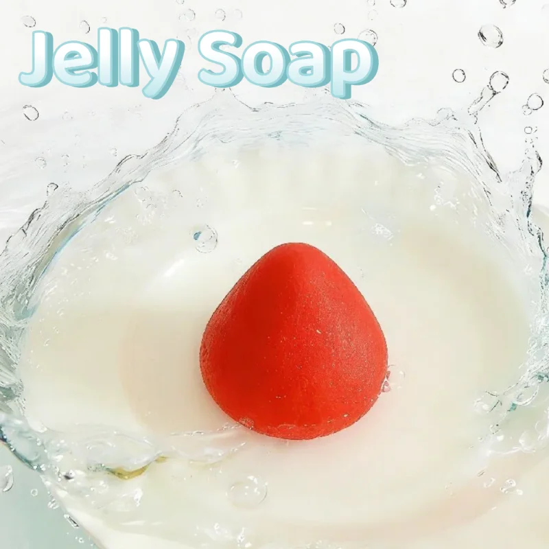 

Strawberry Jelly Soap - Squishy & Cute Bath Toy, Sweet-Scented Novelty Gift, Funny Bath Toy, Novelty Gift for Pranks & Gifts