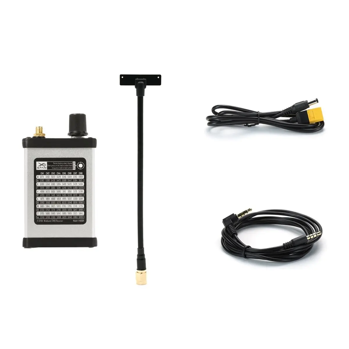 -[T395C Digital]4.8-6.1G 96CH VRX Video Receiver 4800MHz-6065MHz Ultra-Wideband Receiver DC7-30V for FPV Long Range Racing Drone