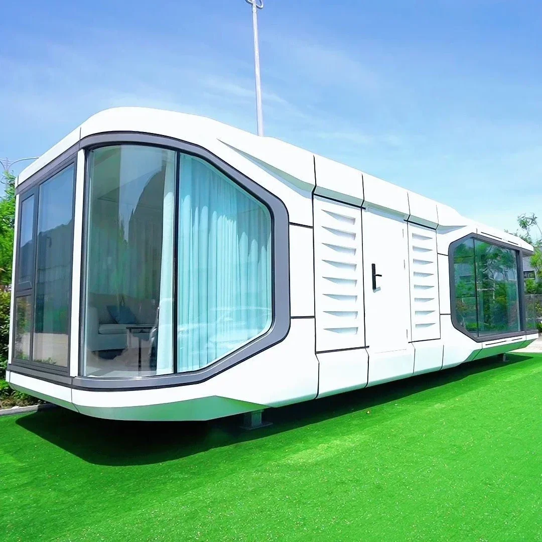 Color Steel Mobile Home Modern Prefabricated Modular House Metal Luxury