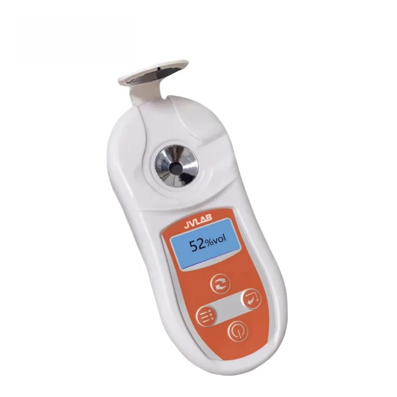 

Digital Handheld Refractometer 0-75% ABV Alcohol for Test Meter 0-60% Concentration Detection