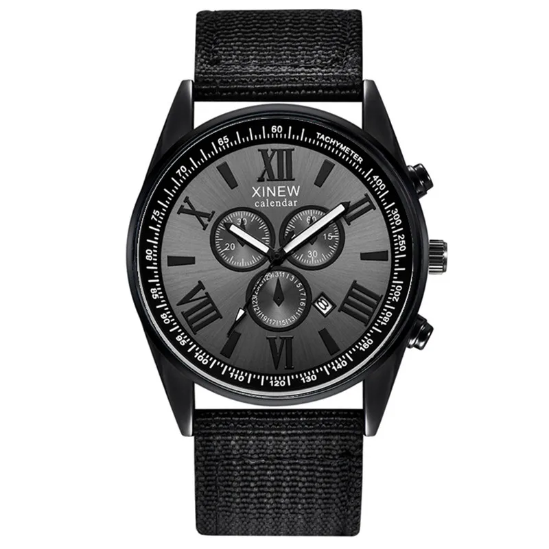 

Детские Брендовые Часы XINEW для мальчиков, детские модные повседневные Простые Спортивные кварцевые часы с нейлоновым ремешком и датой, черные мужские часы 2024