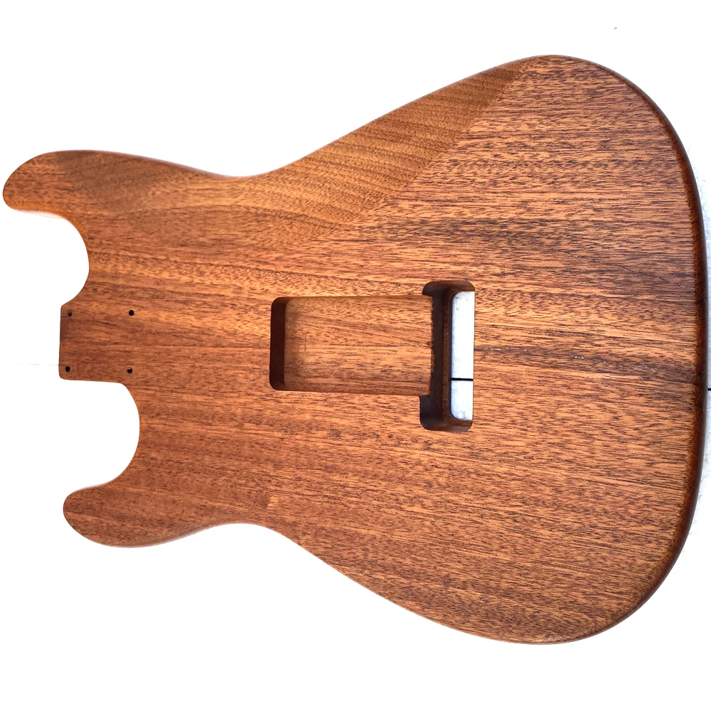 ST thinline style mahogany wood electric body in nitro painting