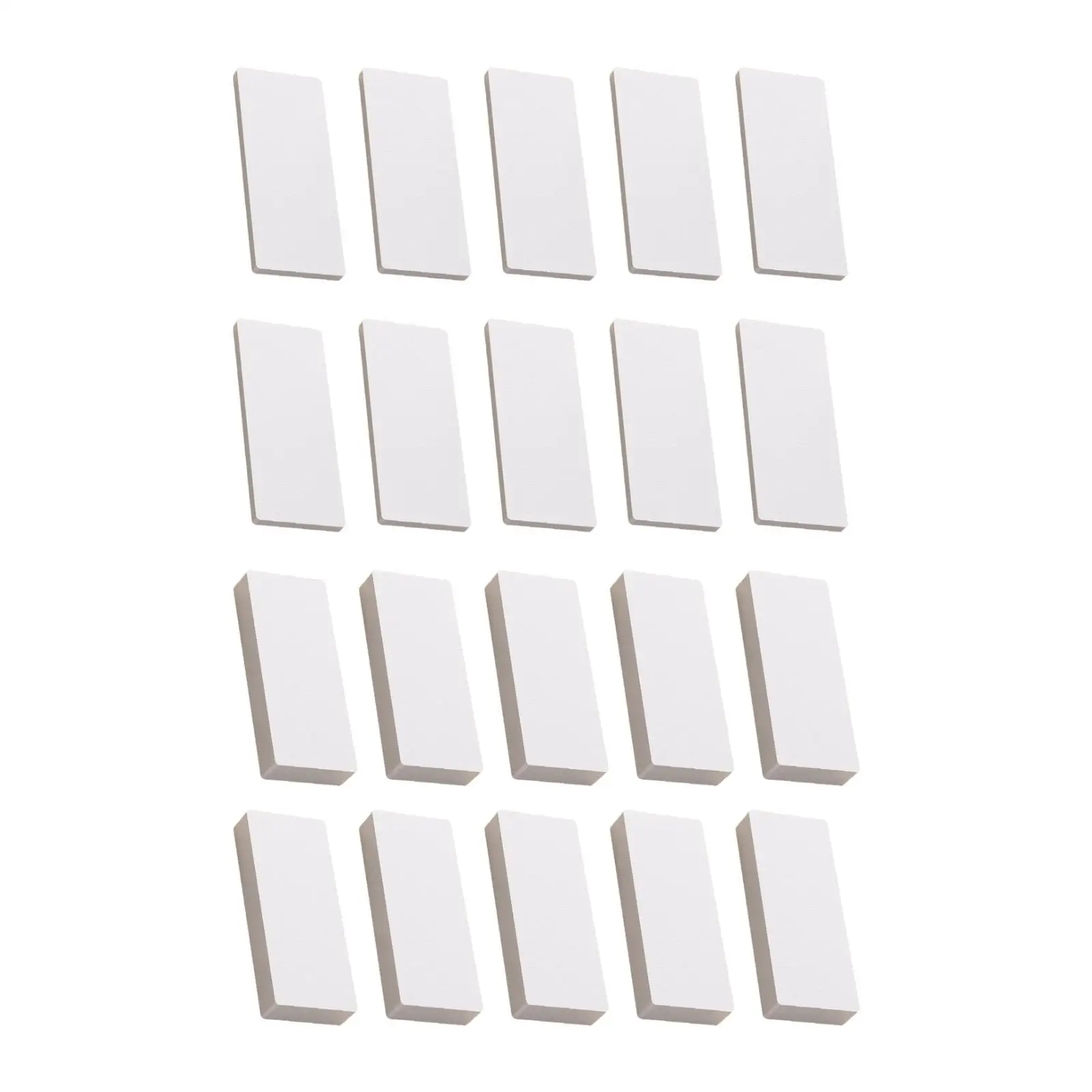 20x Headboard Stoppers Furniture Pads Tools EVA Wear Resistant Parts Wall Protector Accessories for Bedroom Headboard