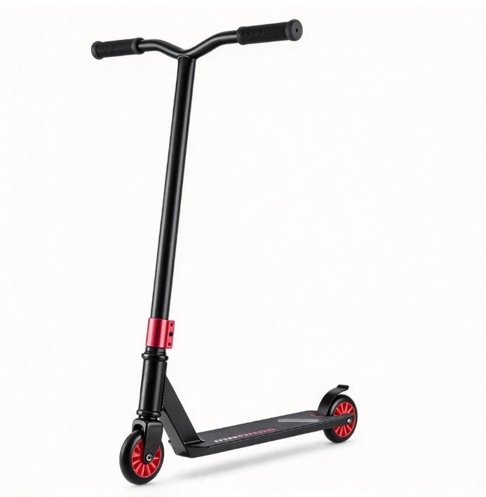 Two Wheel Scooter Entry Level 360 Degree Rotating Deck Freestyle Stunt Scooter Outdoor Sports Competition Beginner Kids Adults E
