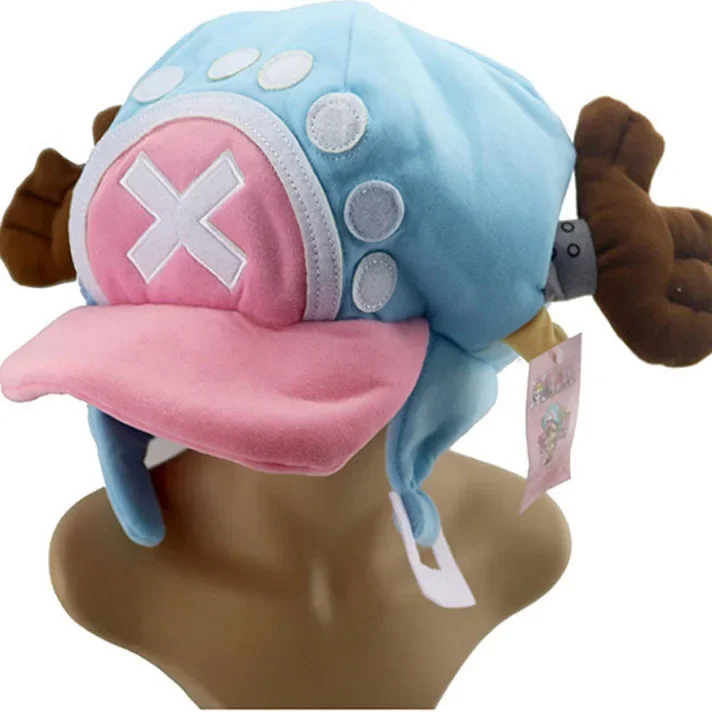 One Piece Plush Tony Tony Chopper Trafalgar Law Hat Cosplay Adult Unisex keep warm Cap Cartoon Costume Props Accessories