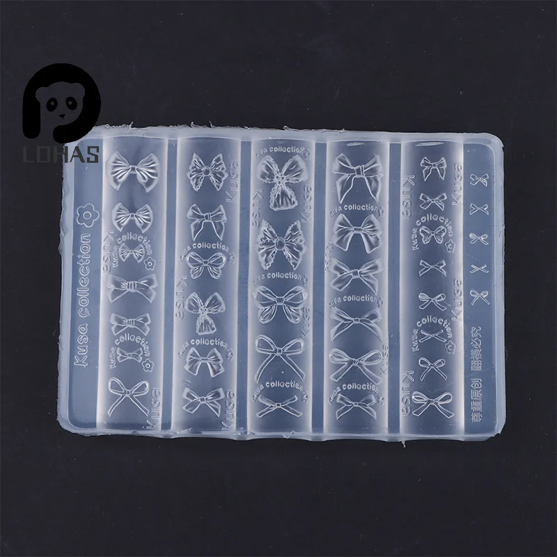 1PC 3D Bowknot Silicone Nail M - đánh giá và giá Nail Art Stamping Kit