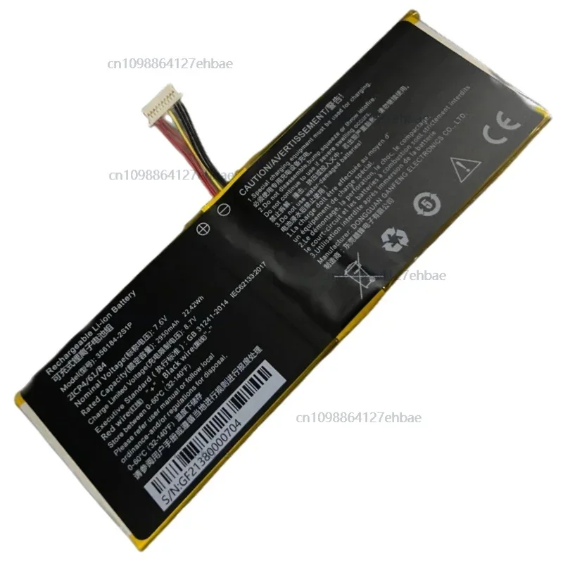 

New For Chuwi Hi10 Go CWI513356184-2S1P Laptop Replace Battery 7.6V 4200mAh/4400mAh/4800mAh For Chuwi Hi10 XR CWI529 Tablet PC