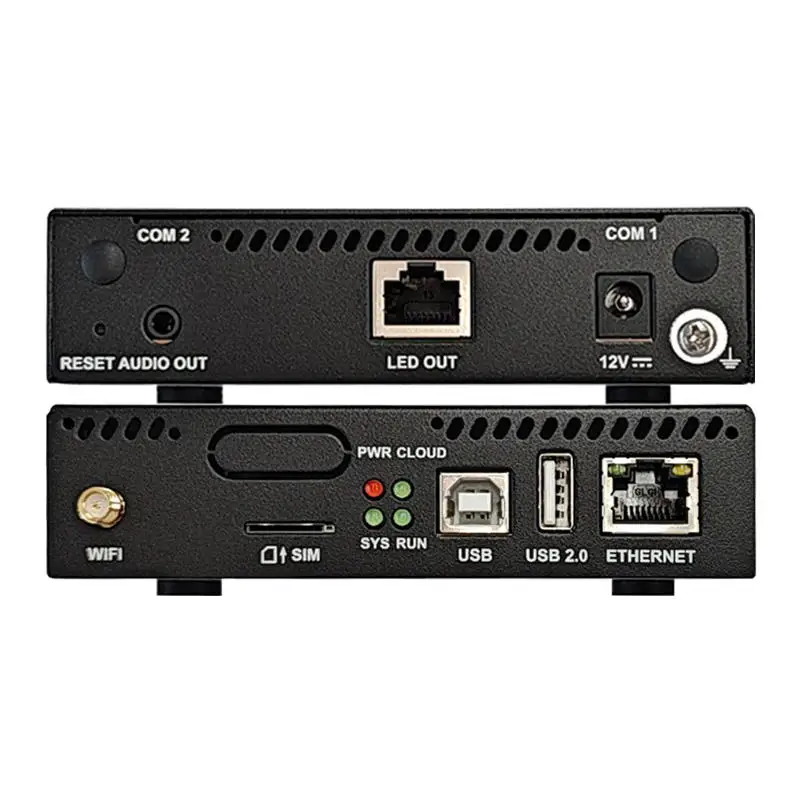 TB10 Plus LED لافتات رقمية Novastar كامل اللون HUB75 LED لوحة SMD DIP LED مشغل حائط الفيديو LED شاشة عرض وحدة تحكم