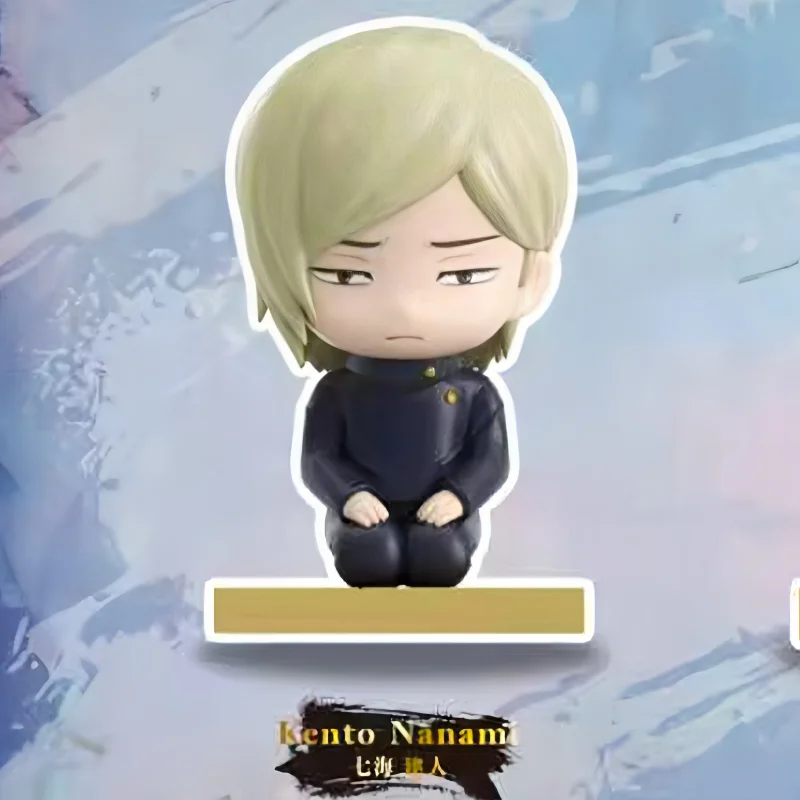 Neue, heiß begehrte, originale EAKI Jujutsu Kaisen Sitzfiguren Blindbox Desktop-Ornament Überraschungs-Geburtstagsgeschenke für Fans Trendige Spielzeuge – Detail 5