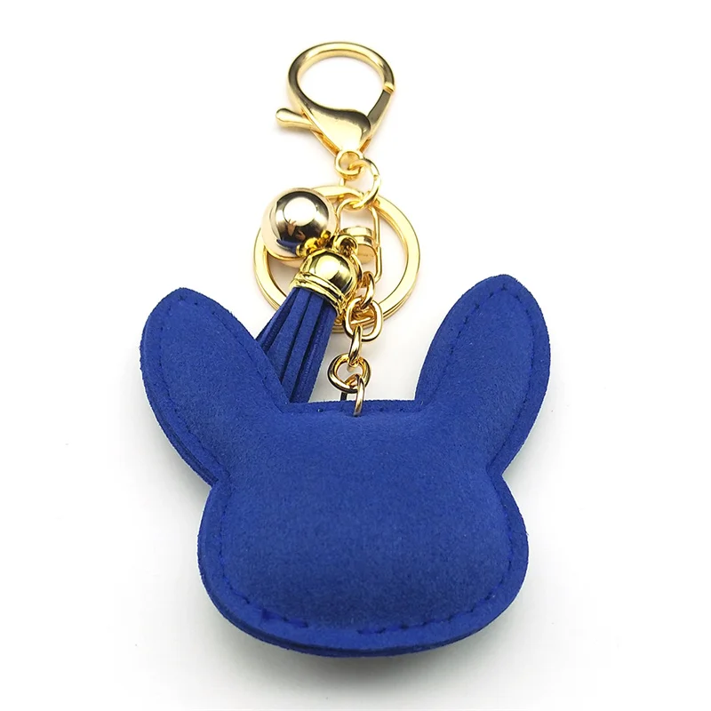 Dog Bull Terrier portachiavi in lega di cristallo Color oro Pet Lover Bag Car Charm portachiavi gioielli animali llavero ZZZ292