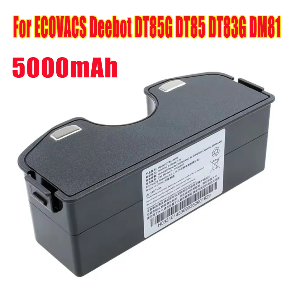 New Battery for ECOVACS Deebot DT87G DN650 BFD-yt DN700-BYD DT85G DT85 DT83G DM81 Robot Vacuum Cleaner Accumulator 83G 85G 12V