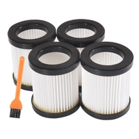 A54Z 4 Pack HEPA Fliters Replacement For MOOSOO XL-618A And M8-PRO Cordless Handheld Vacuum Cleaner