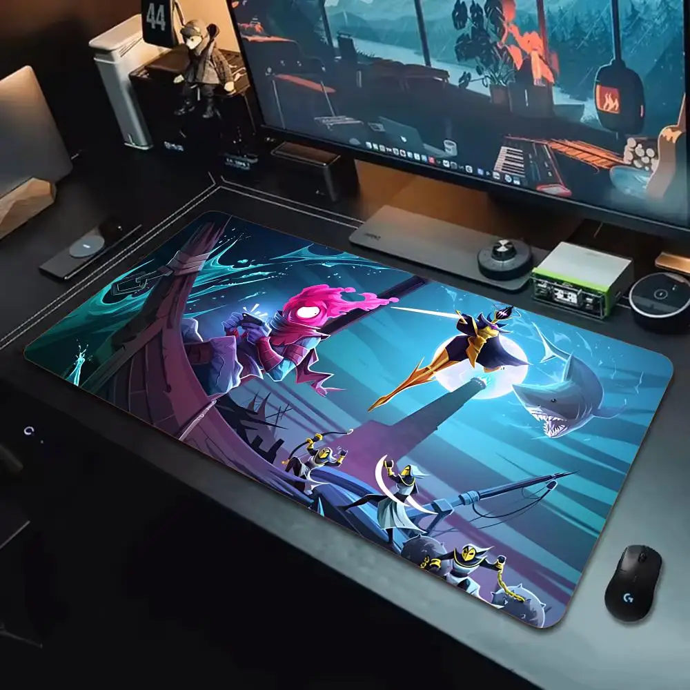 Gamer D-Dead C-Cells Mouse Pad Tapetes de Mesa Teclado, Borracha Kawai, Tapete de Mesa Antiderrapante, XXL90x40cm