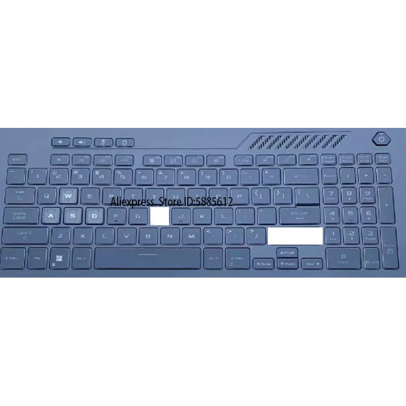 Sostituzione Keycap Key cap e Clip a forbice e cerniera per ASUS TUF Gaming F15 A15 F17 A17 FX507 FX507Z FA507 FA507R FX517 2023 tastiera