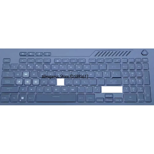 Imagen 2 del producto Tecla de repuesto con clip de tijera y bisagra para teclado ASUS TUF Gaming F15 A15 F17 A17 FX507 FX507Z FA507 FA507R FX517 2023