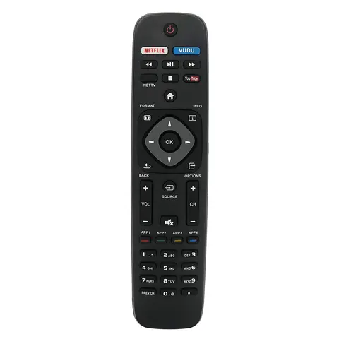 Nuevo Control remoto Universal para Philips TV reemplazo remoto para LCD LED 4K UHD Smart TV NH500UP NH500UW NH503UP
