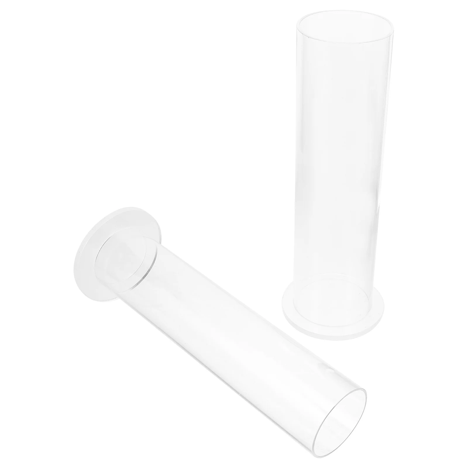 

2 шт., прозрачный держатель для аксессуаров для волос, акриловая подставка для ювелирных изделий для браслетов, резинки для волос, организованный туалетный столик для хранения