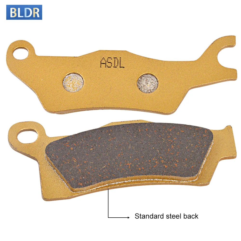 Motor Bike Front Rear Brake Pads For CAN AM Outlander L 450 500 650 800 1000 EFi & Max Renegade 500 800 1000 R STD XXC 12-16