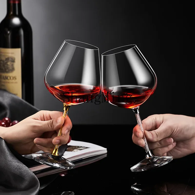 

CLL high-end red wine glass gift box set, high-value light luxury crystal large goblet for home use