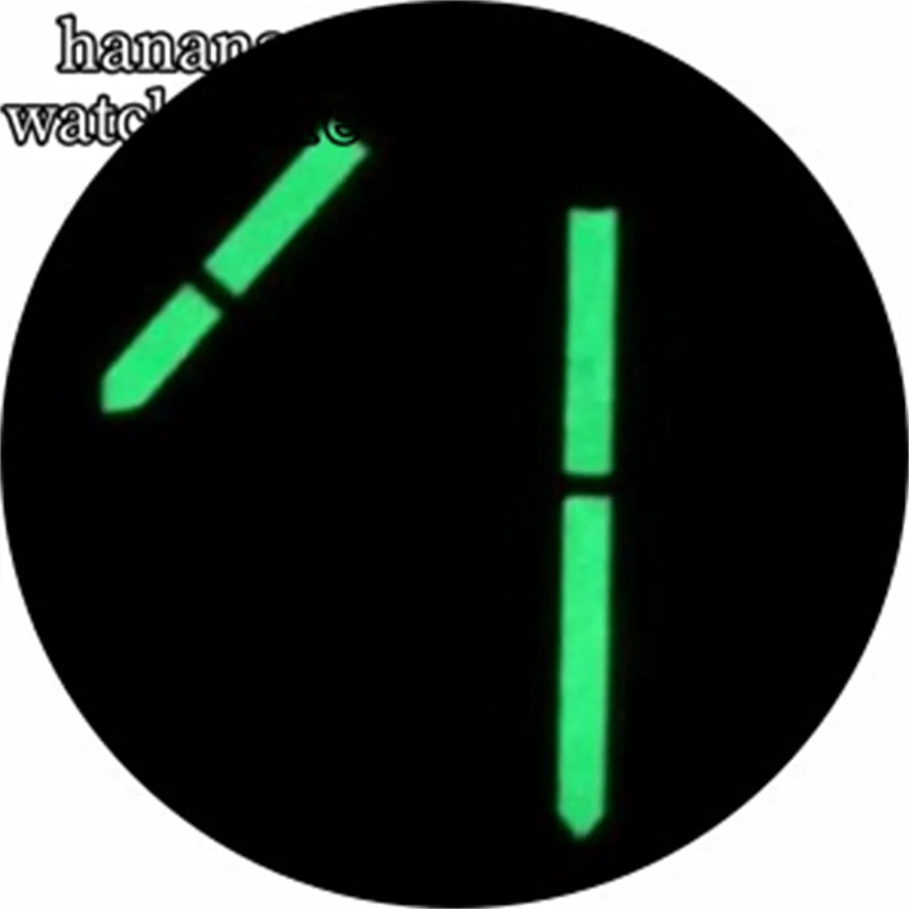 قطع غيار ساعات بليجر ، أيدي مضيئة ، الفضة ، الورد ، الذهب ، الأخضر ، NH36 ، حركة NH36