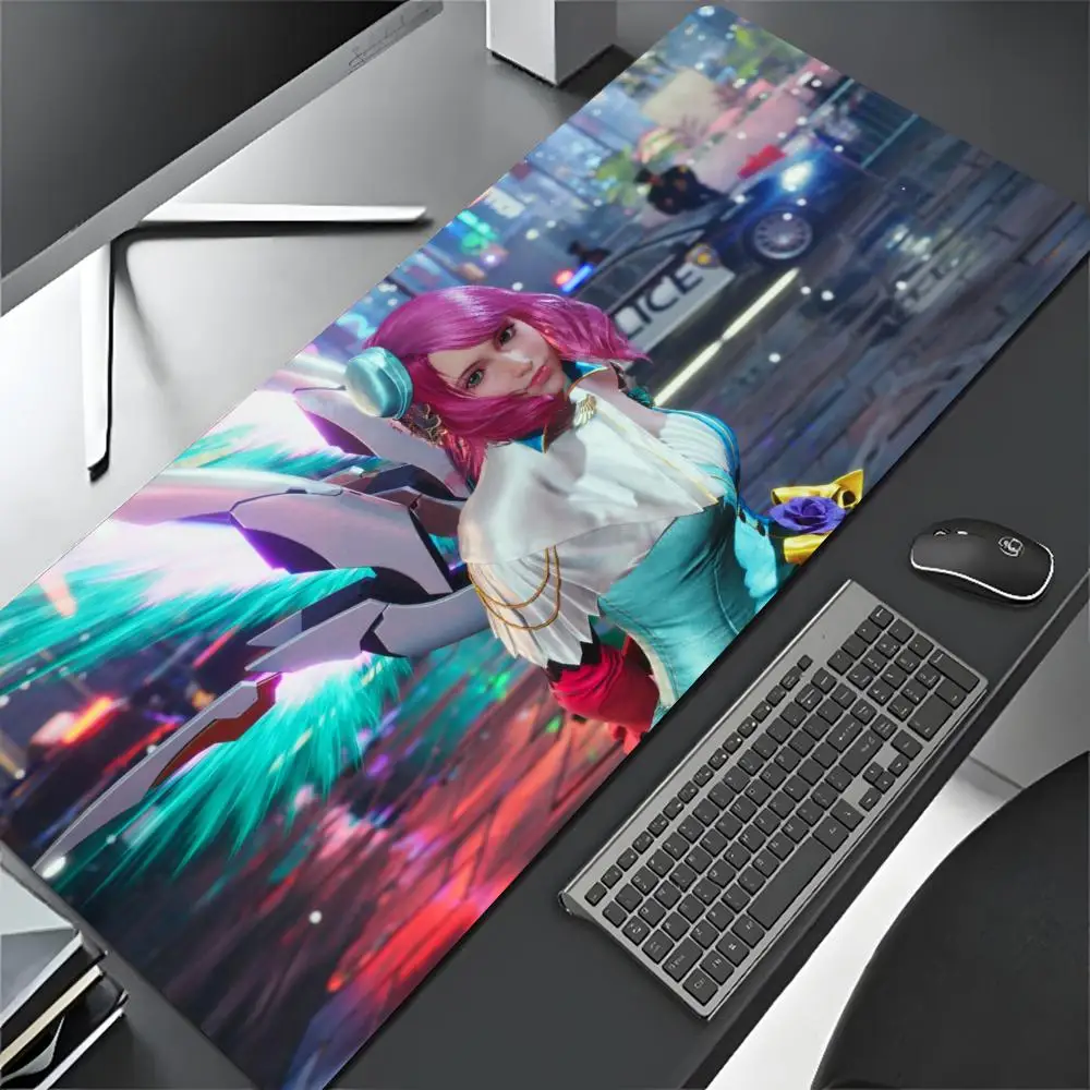 ALISA-alfombrilla de ratón de dibujos animados BOSCONOVITCH, alfombrilla grande para teclado de ordenador, alfombrilla de escritorio para Gaming, Azucena, Z, Cindy, FURY