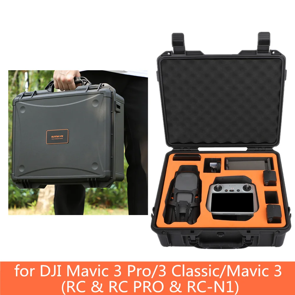 Explosion Proof Box For DJI Mavic 3 Pro Waterproof Hard Carrying Case Safety Storage Bag for DJI Mavic 3/Cine/Mavic 3 Classic