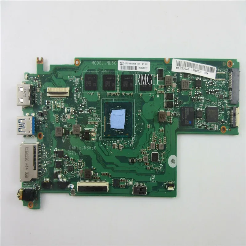 DANL6CMB6E0 FOR LENOVO N22-20 Motherboard  N3050 CPU 2G