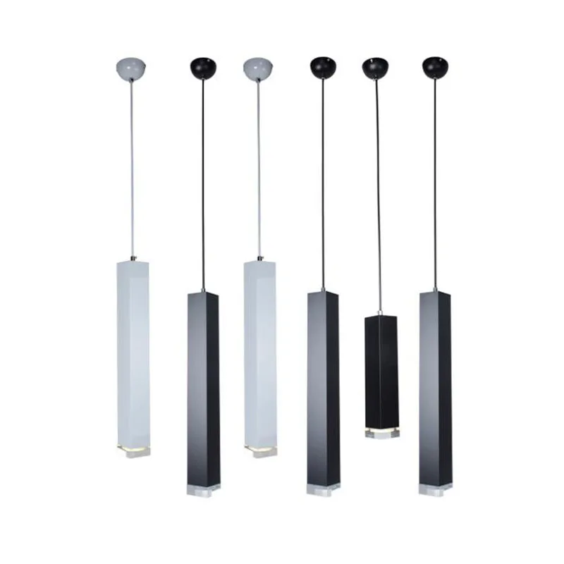 

Designer's minimalist LED chandelier coffee shop high-end decoration bedroom bedside long line staircase restaurant pendant lamp