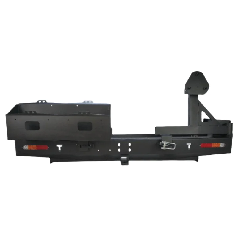 

TOP High Quality 4x4 Bull Bar Rolled Steel Rear Bumper Guard for Prado FJ150 Front for Land Cruiser LC300 Pickup New Auto Upgrad