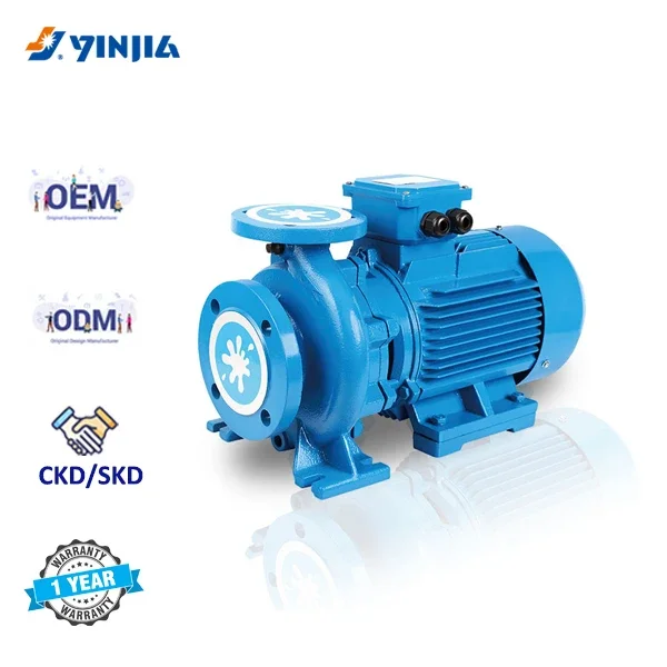 YINJIA 15hp 4Inch Big Flow Monoblock Centrifugal Water Pump For Firefighting Sets